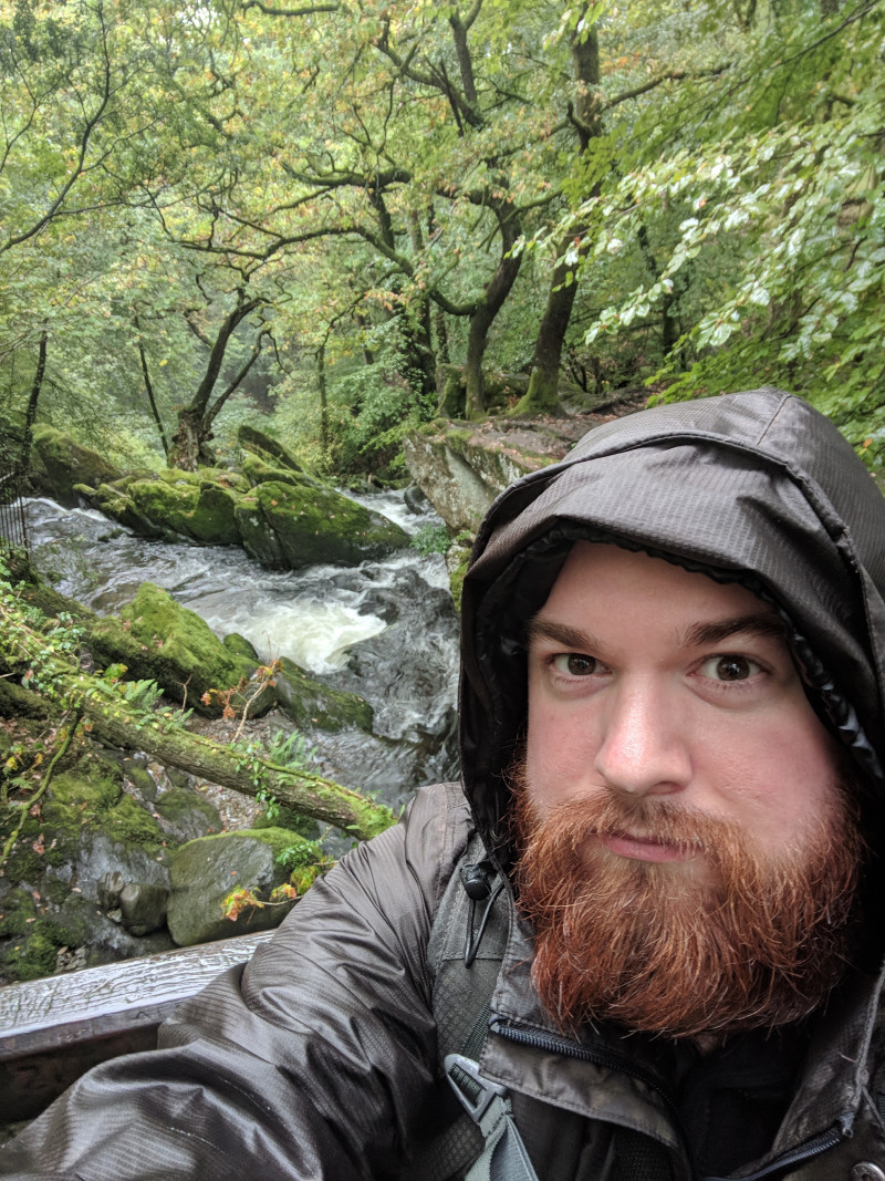 Matthew outdoors